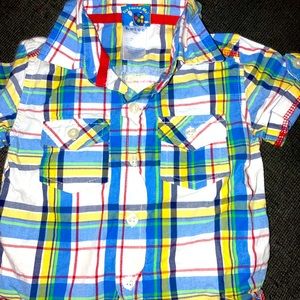 Boys unique button up